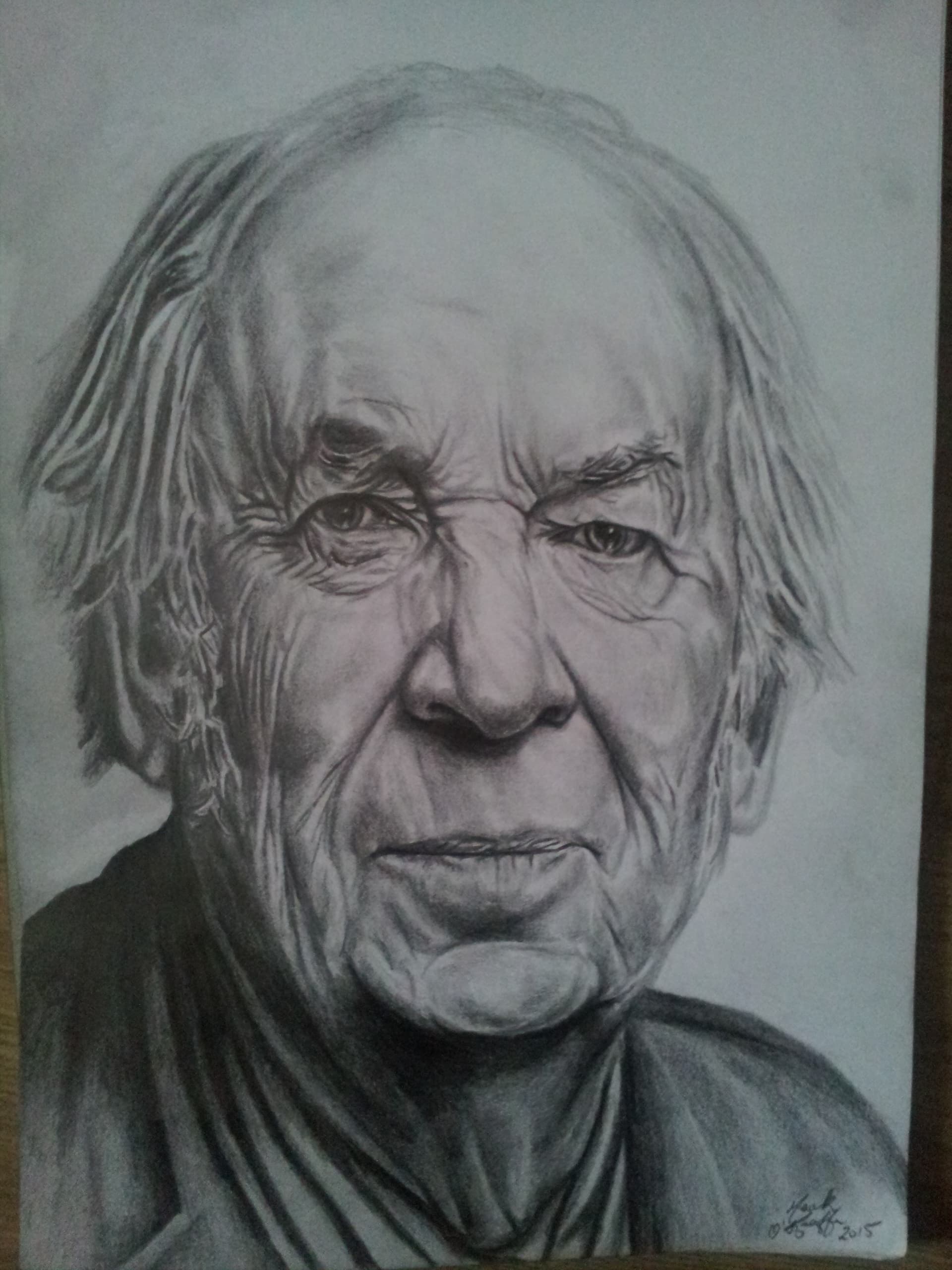 Portrait of Quentin Blake