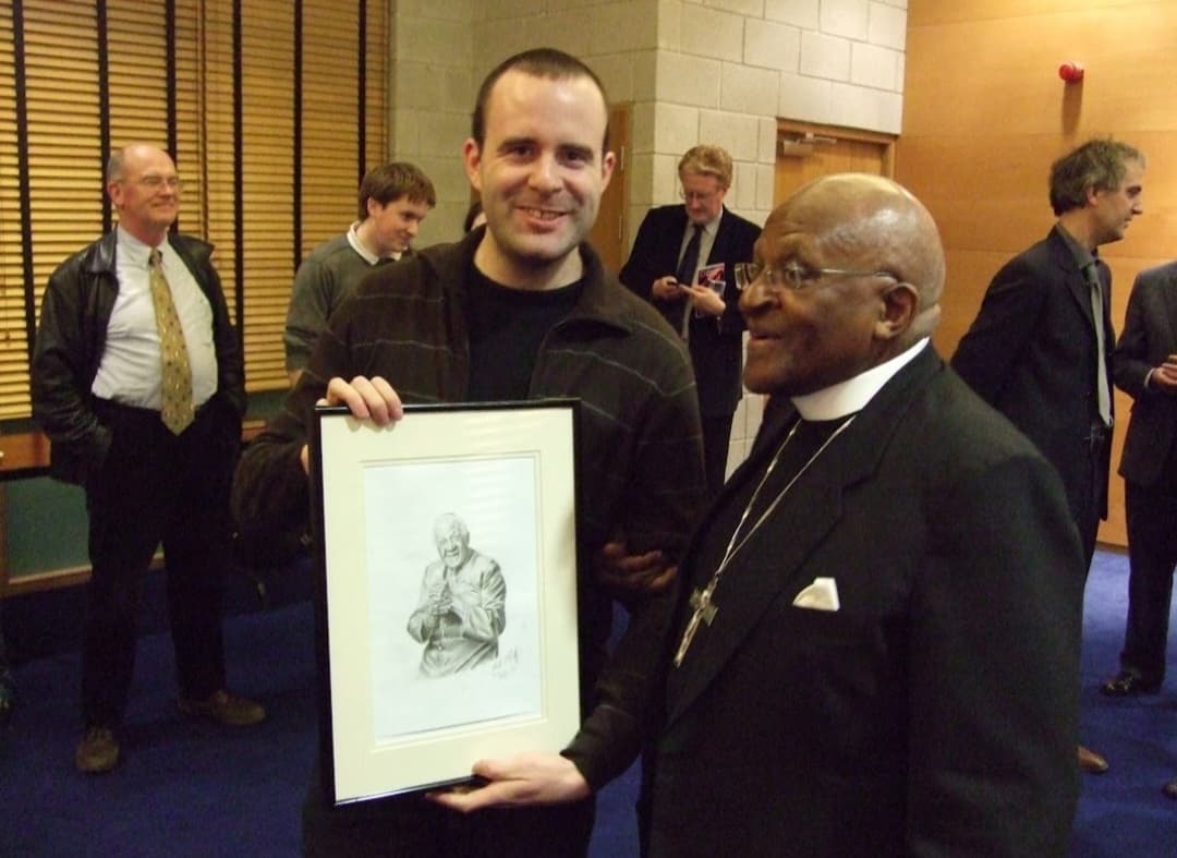 Presentation with Desmond Tutu